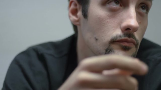 SUPER 35MM CAMERA - Man drinking
