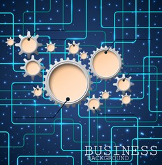 Abstract technology concept background