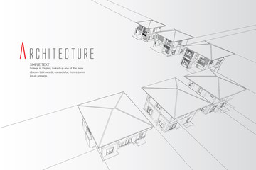 Vector illustration of Property on white background