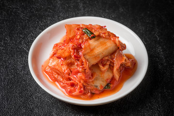 ポピュラーなキムチ　Kimchi of three kinds of Korean pickles