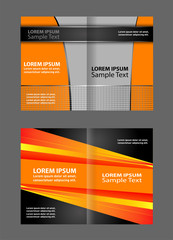 vector business brochure, flyer template
