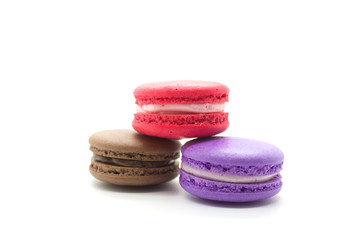 Colorful French Macaroons