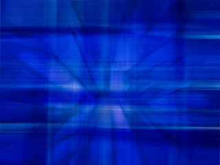 Abstract blue background with blurred lines