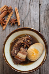 Stewed pork chinese food