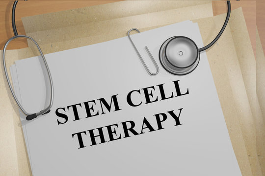 Stem Cell Therapy medicial concept
