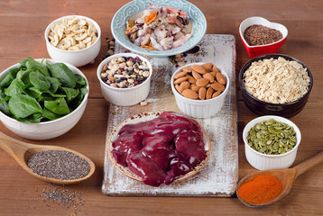 Manganese rich foods.