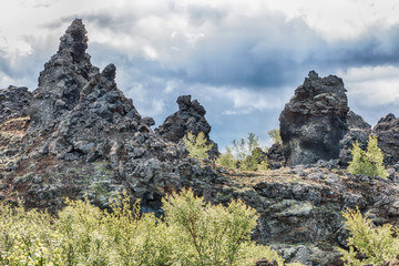 Dimmuborgir Lava Landscape