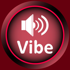 Icon red vibe loudspeaker