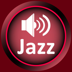 Icon red jazz loudspeaker