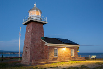 Fototapeta na wymiar Lighthouse Field State Beach, Santa Cruz, California, USA.