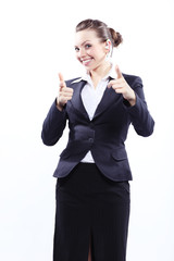 Portrait of a business lady 