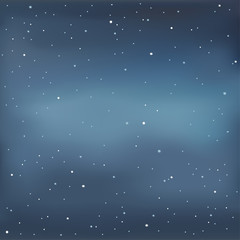 Vector illustration of a starry sky.