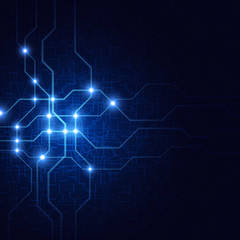 Abstract Technology background. Vector illustration