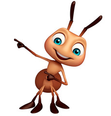 cute Ant funny cartoon character