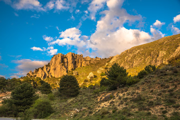 Obraz premium Alfaguara, Sierra Huétor