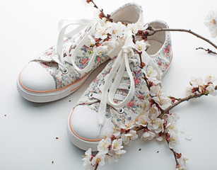 Female summer sneakers