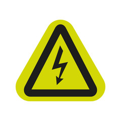 High voltage sign. High Voltage Warning