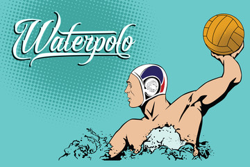 Summer kinds of sports. Water polo