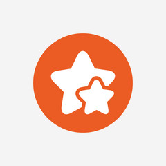 Star icon. Favorite sign.