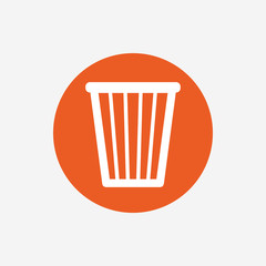 Recycle bin sign icon. Bin symbol.