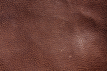 Abstract brown leather texture.