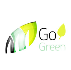 Go green nature concept