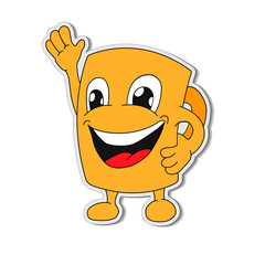 Emoticons. Emoji. Smile icons. Isolated illustration