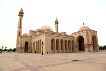 Fototapeta na wymiar Al Fateh Grand Mosque, Manama - Bahrain
