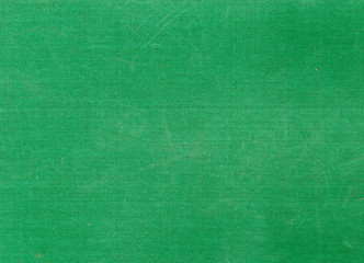 Fototapeta premium Weathered green canvas texture with scratches