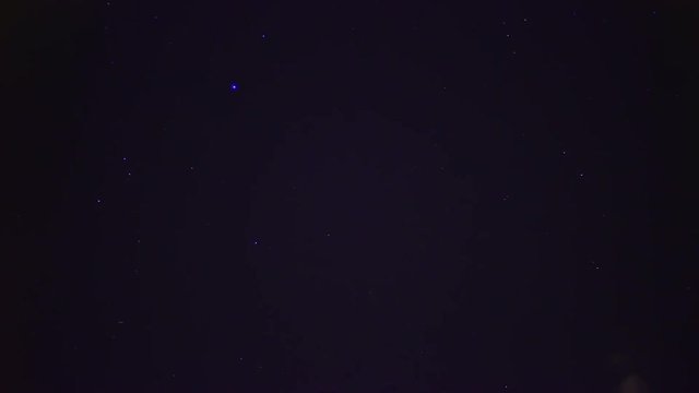 SUPER 35MM CAMERA - strange stars time lapse in the night
