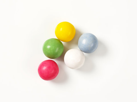 Yellow Candy Balls