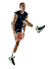 Obraz premium basketball player man Isolated 