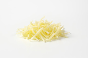 Heap of grated cheese