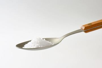 Spoonful of coarse salt