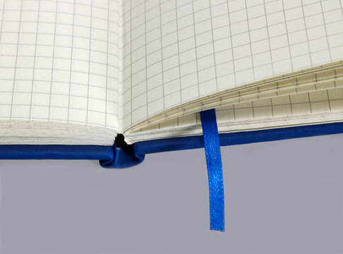 notebook and bookmark