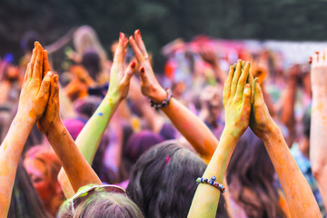 Holi traditional holiday of India