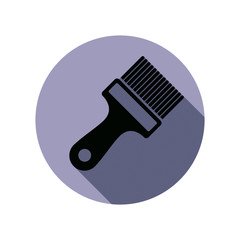Renovation instrument used in painting, paint brush. 