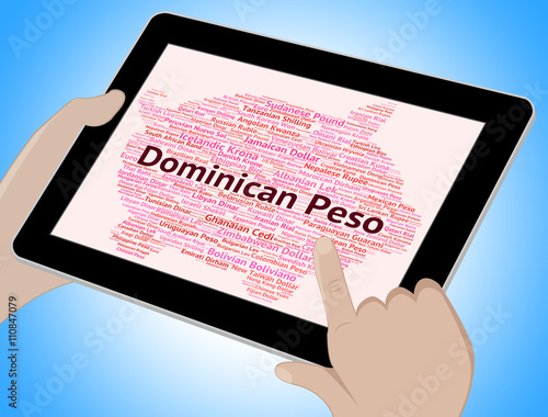 Dominican Peso Indicates Exchange Rate And Currency Stock Photo Dominican Peso Indicates Exchange Rate And Currency