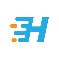 Simple Modern initial move logo h