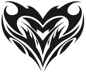 abstract. floral heart. love concept