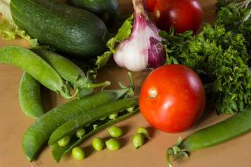 Самые свежие и полезные овощи. The freshest and useful vegetables
