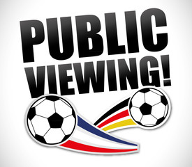 Public Viewing Fussball