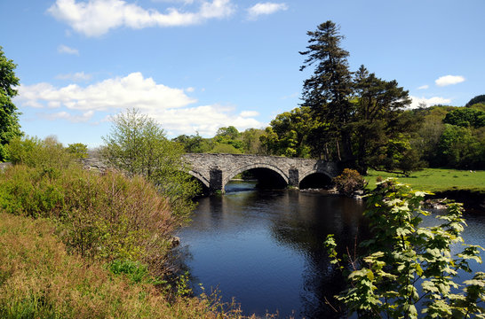 Dee Bridge At Llandderfel In North Wales