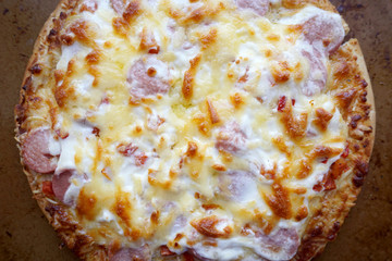 tasty and healthy pizza