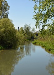 Mühlbach in Meissenheim Neuried  in der Ortenau, Baden Deutschland