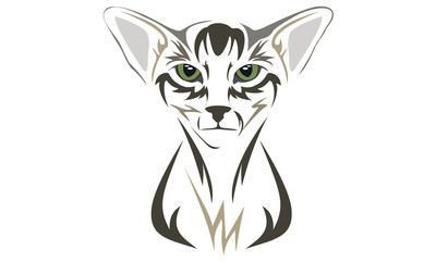 Кот. Вектор