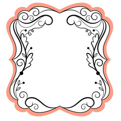 Vintage frame Illustration