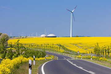 Hybridkraftwerk Prenzlau  in der Uckermark