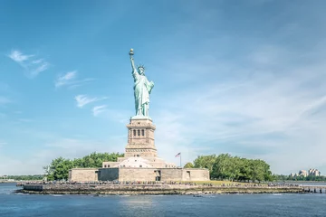 Foto op Plexiglas The Statue of Liberty in New York City © spyarm