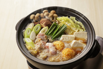 ちゃんこ鍋　Japanese hot pot